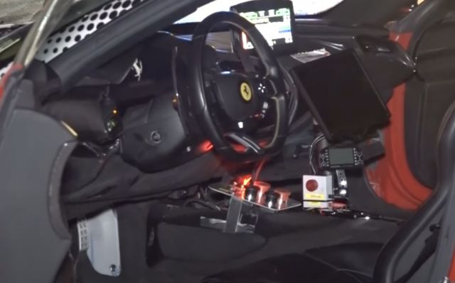  Прототип на Ferrari катастрофира в Германия (ВИДЕО) 