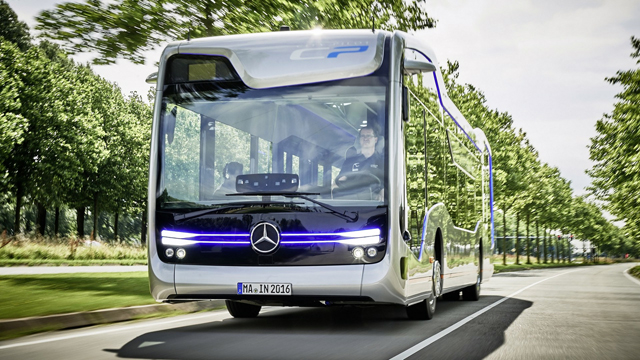 Mercedes-Benz показа безпилотен автобус