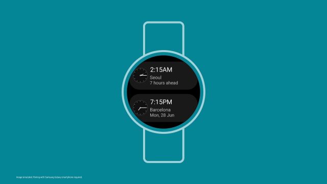  Samsung показа новия One UI Watch 