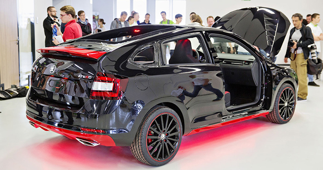 Виждали ли сте нова Skoda Rapid coupe?