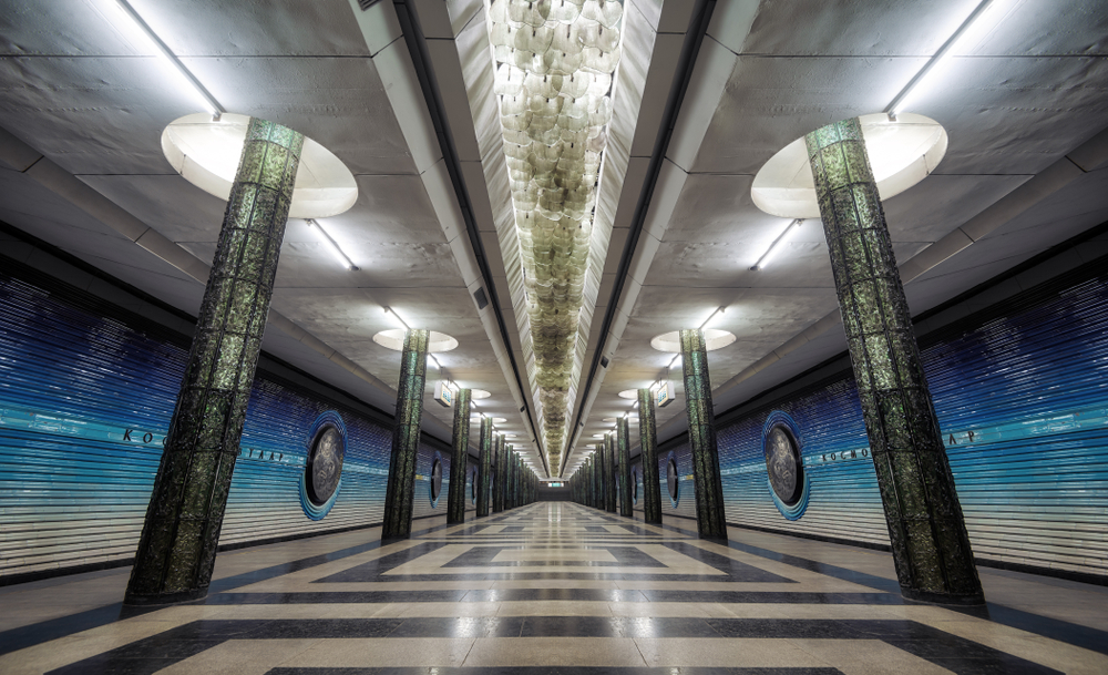 Показаха смайващи кадри от метрото на бивша съветска република