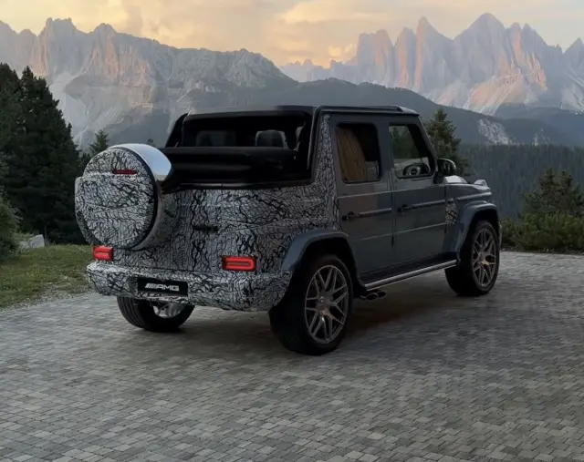 Mercedes показа серийния G63 AMG Cabriolet
