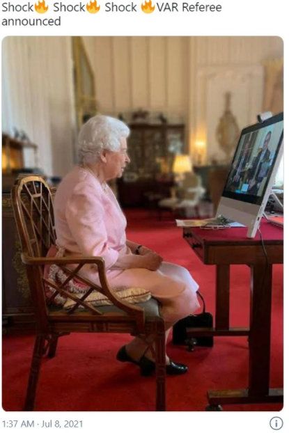  UEFA EURO 2020 Креативни почитатели: Кралица Елизабет II забъркана в дузпата, разтресла Европа нощес 