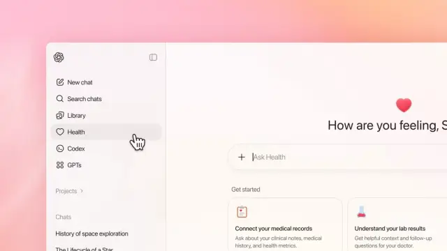Open AI представи ChatGPT Health: Платформа за индивидуално следене на здравето