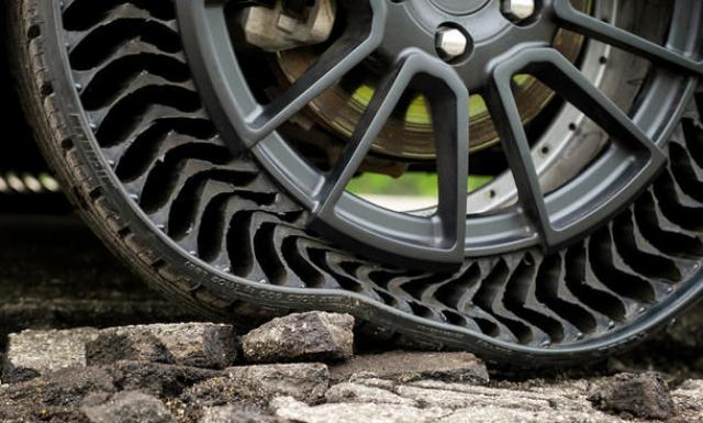 Нова автомобилна гума, която не се надува и не може да се спука