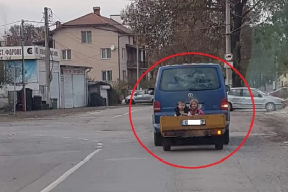 Мрежата настръхна срещу столичен шофьор заради децата му (СНИМКА)