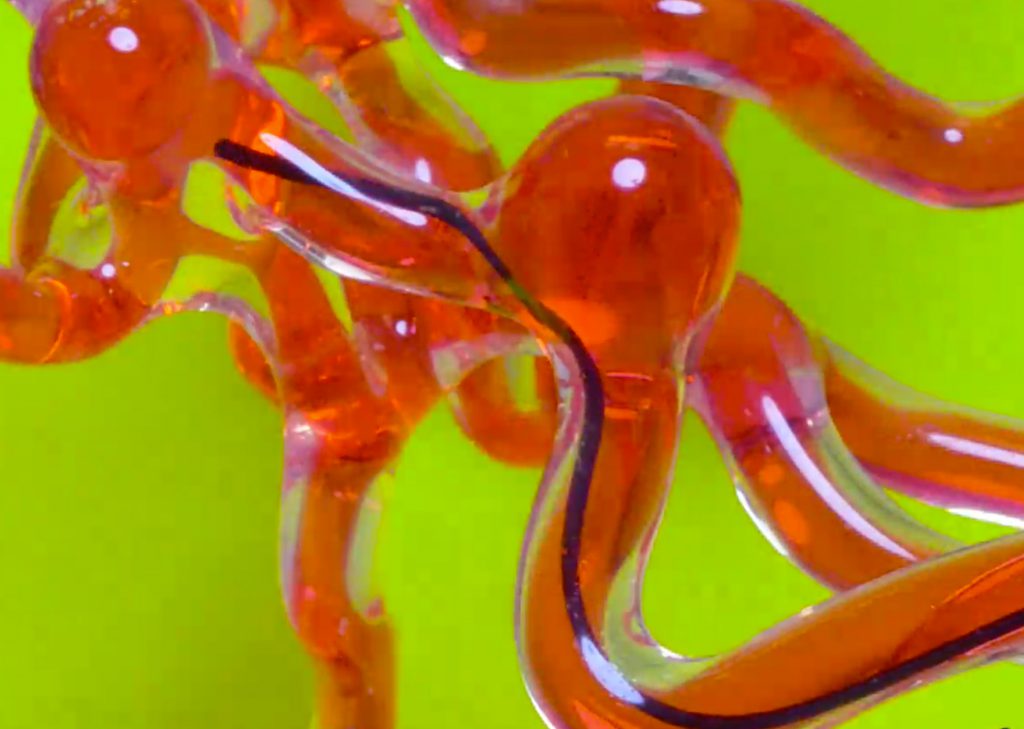 Създадоха робот - змия, който пълзи през човешкия мозък (ВИДЕО)