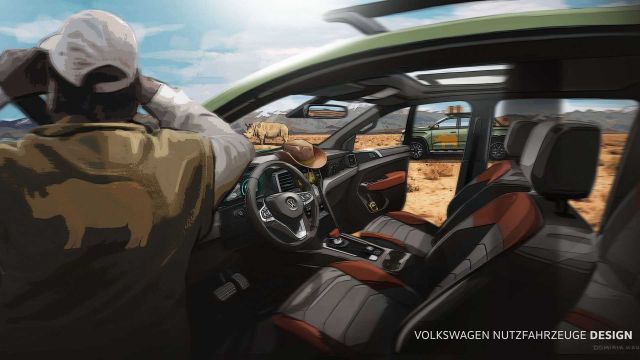 Volkswagen показа още от новия си пикап