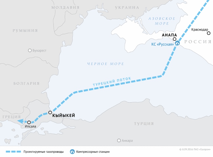 Ръст на потенциалните клиенти на „Турски поток”