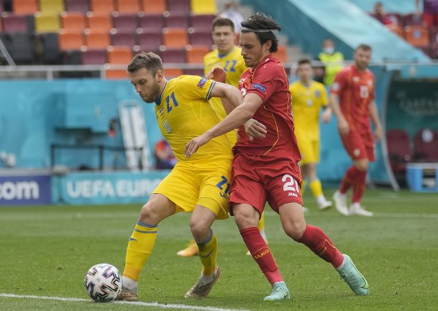 UEFA EURO 2020: Урайна победи Северна Македония с 2:1