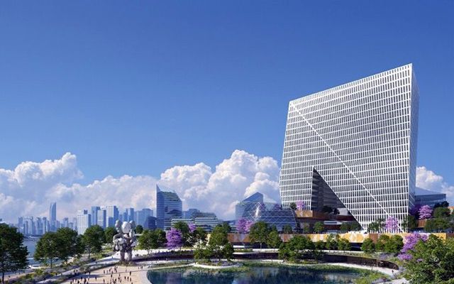 Китай строи уникален град в града - 7