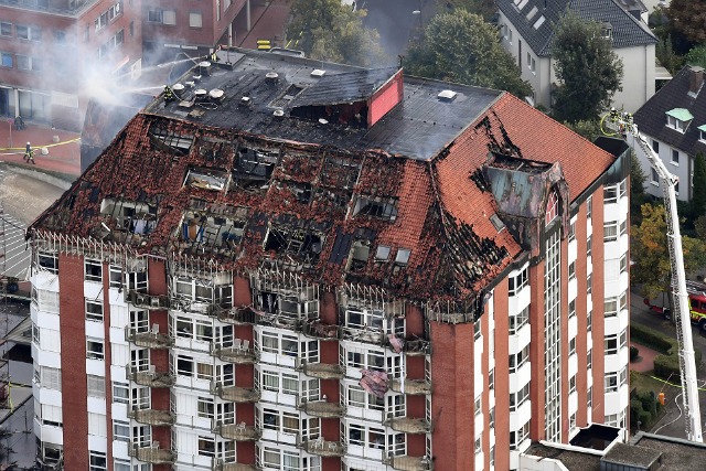 Пожарът в германската болница бил умишлен