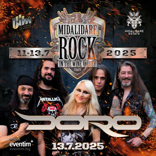 W.A.S.P. са втория хедлайнер на фестивала Midalidare Rock In The Wine Valley 2025