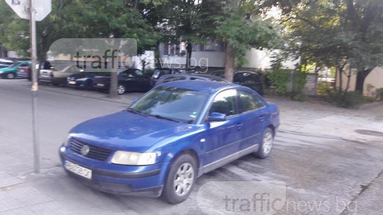 Пловдивчанин изуми с наглото си паркиране (СНИМКИ)