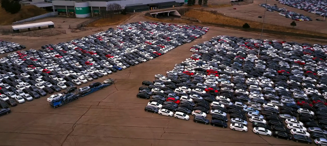 120 000 дизелови VW-та гният под открито небе