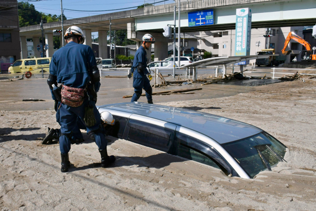 Водният ад в Япония взе нови жертви (СНИМКИ)