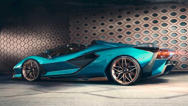 Lamborghini представи супер лимитирания и мощен Sian Roadster