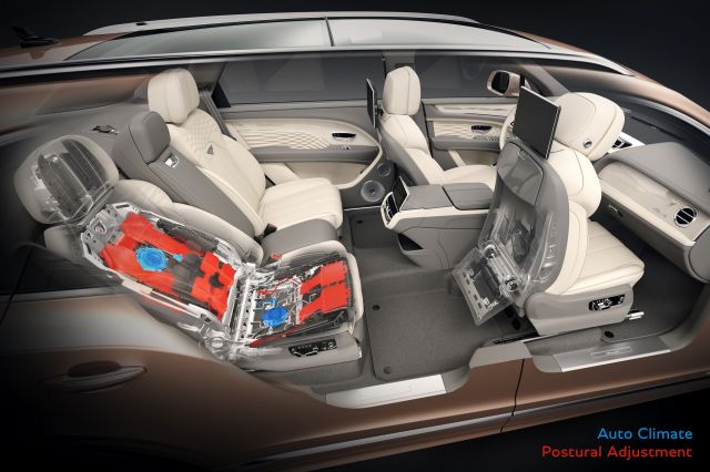 Bentley разказа повече за най-технологичната седалка поставяна някога в автомобил