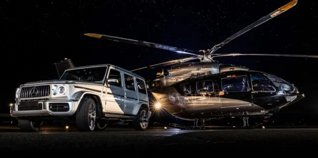 Най-ексклузивният носител на трилъчевата звезда не докосва асфалта и струва $ 10 млн.