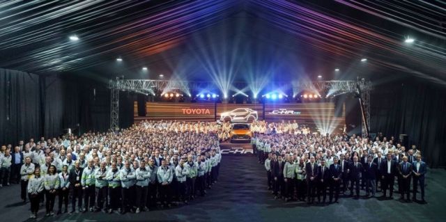 В Турция стартира производството на новата Toyota C-HR
