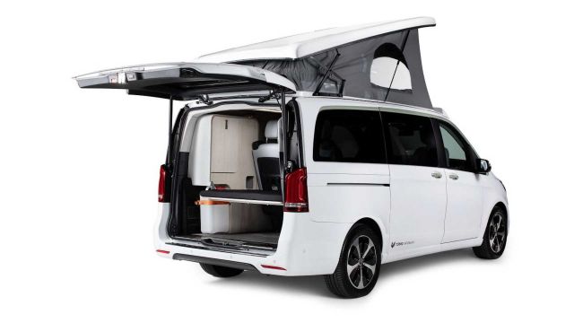 Електрическият бус на Mercedes се превърна в кемпер