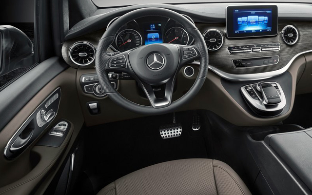 Mercedes V-Klasse: нов дизел и 9-степенен автомат