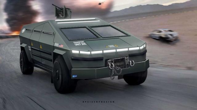  Как може да наподобява Tesla за американската войска? 