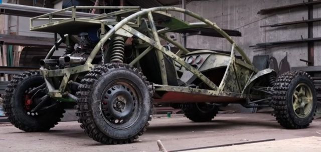 Украинци правят оригинални коли за армията (ВИДЕО)