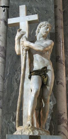Голготата на Възкръсналия Христос на Микеланджело има силен религиозен смисъл