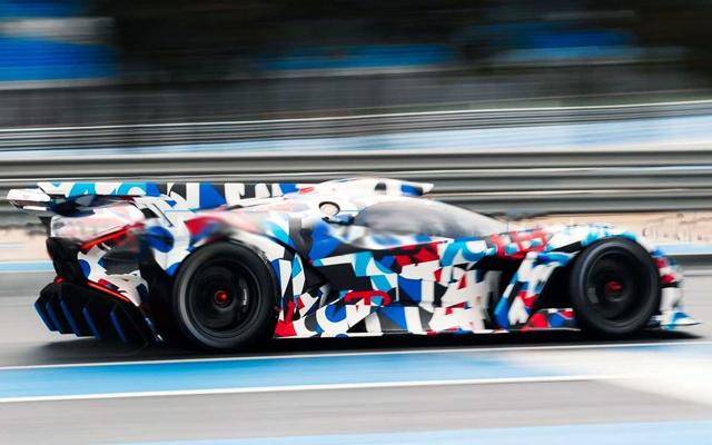  Загадъчният хиперкар Bugatti се появи за първи път 