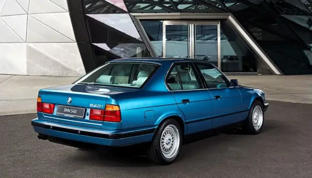 BMW със специфична версия на новата петица в чест на емблематичната E34