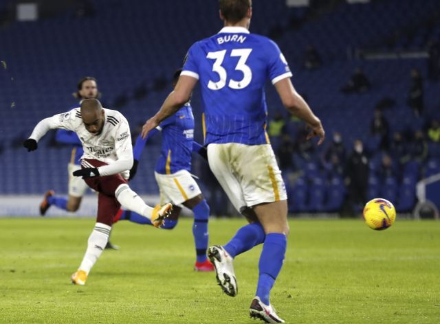  Арсенал взе своето от Брайтън за втора поредна победа 