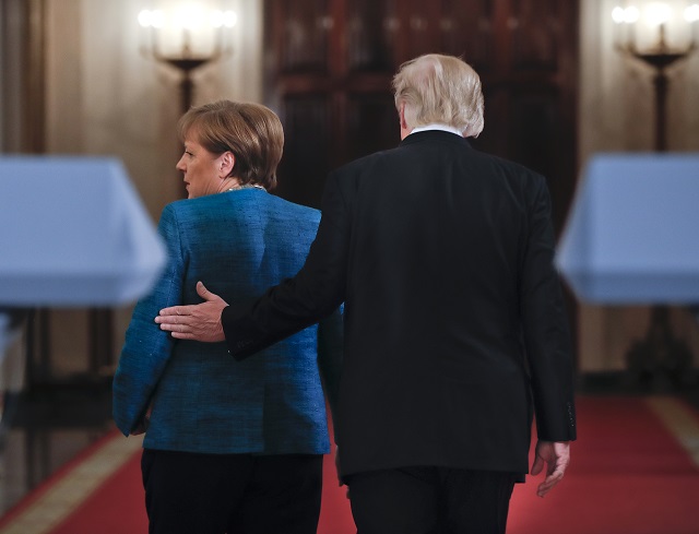 Тръмп и Меркел си подариха по една малка победа