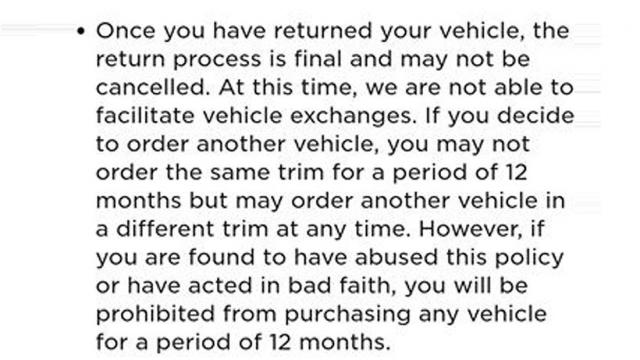  Tesla не разрешава продажбата на нов Model Y в случай че купувачът е върнал остарелия 