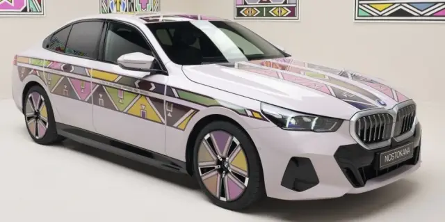Новото BMW Серия 5 може да променя цвета си (ВИДЕО)