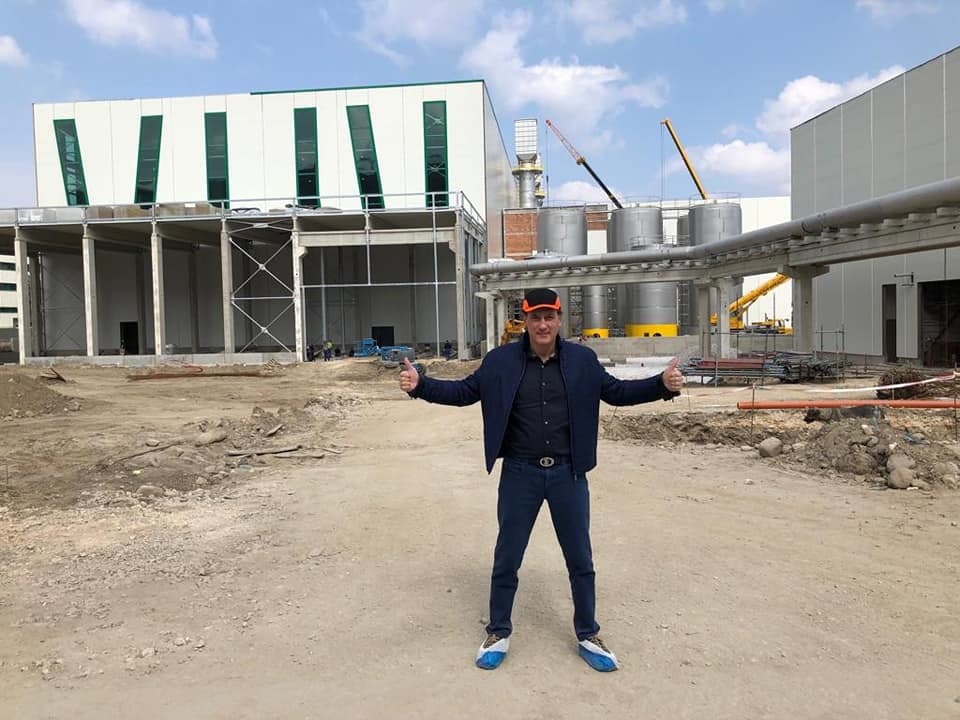 Напредва строителството на новия завод на "Хювефарма" в Пещера (ВИДЕО + СНИМКИ)