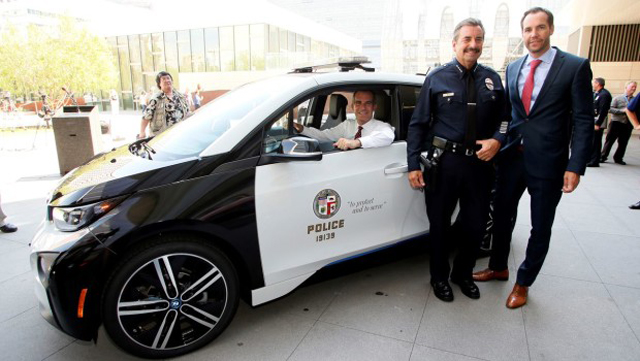 BMW i3 за полицията в Ел ЕЙ