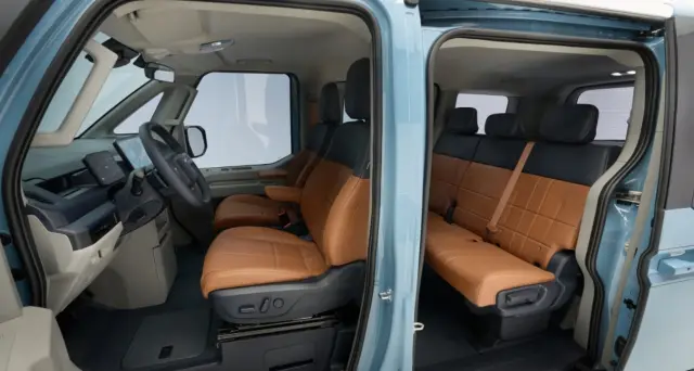 Ето го минивана Kia PV5: още по-футуристичен противник на VW ID.Buzz