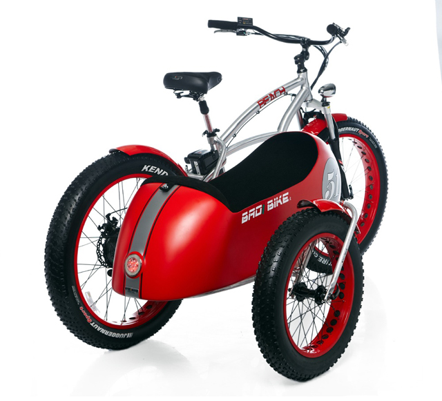 Електрически велосипед с кош