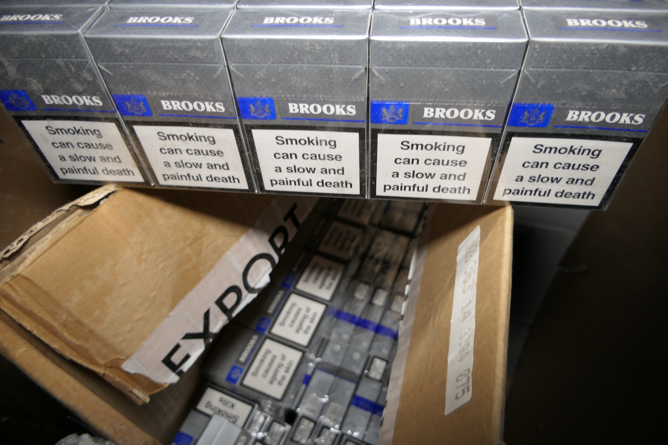 ГДБОП разкри огромно количество контрабандни цигари