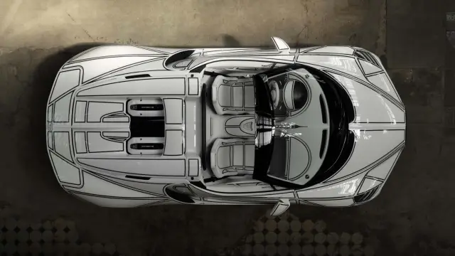 Bugatti Mistral Blanc Éternel е суперскъп роудстър с порцеланови елементи в екстериора и интериора