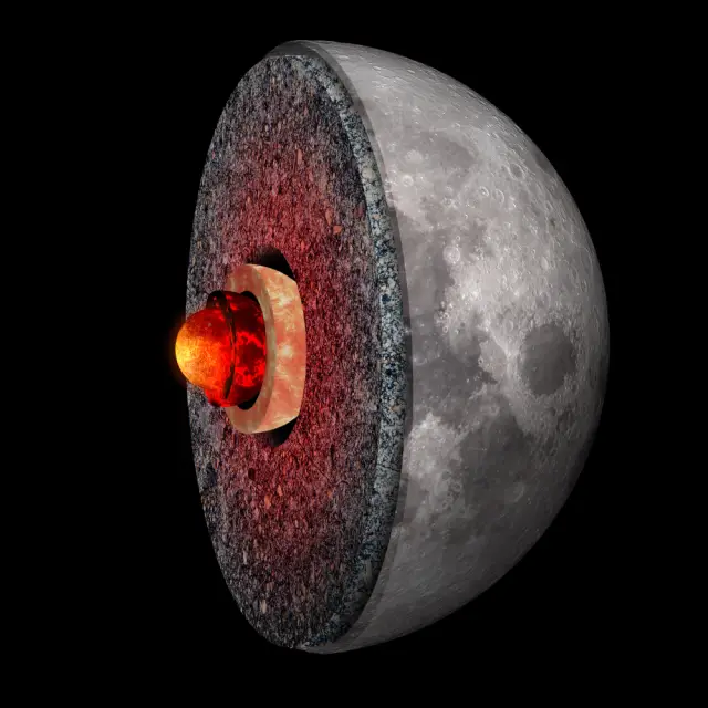 Учените най-накрая разбраха какво има във вътрешността на Луната - 2
