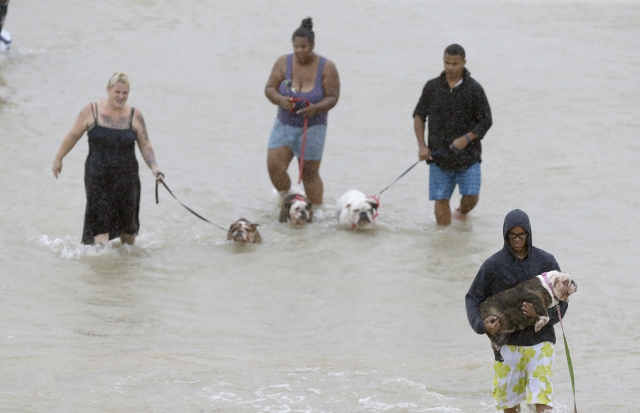 30 000 евакуирани в Хюстън, дъждовете не спират