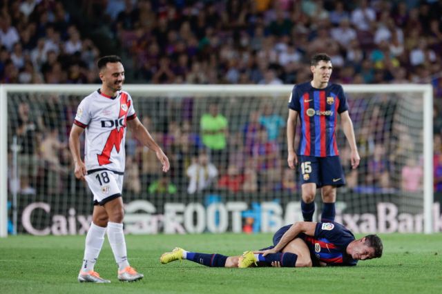 Барселона не успя да вкара на Райо Валекано при дебюта на Левандовски