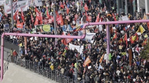 Хиляди излязоха на протест в Берлин срещу трансатлантическото споразумение
