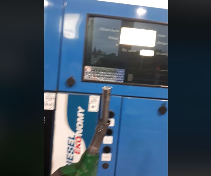 Шофьор засне как мамят бензиностанциите (ВИДЕО)