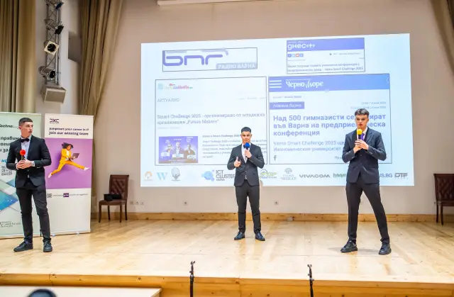  “Future Makers ” – трима гимназисти проведоха най-големия училищен предприемачески конгрес в България 