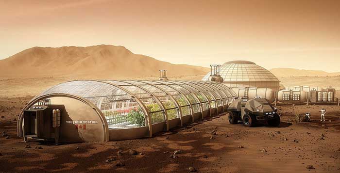 Кой пръв ще построи град на Марс?