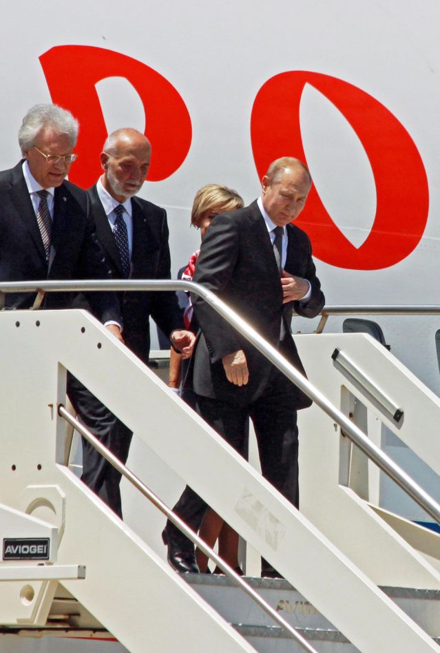 Путин отлетя за Камчатка