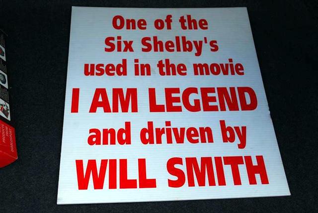 Продава се Shelby-то на Уил Смит от филма "Аз съм легенда"